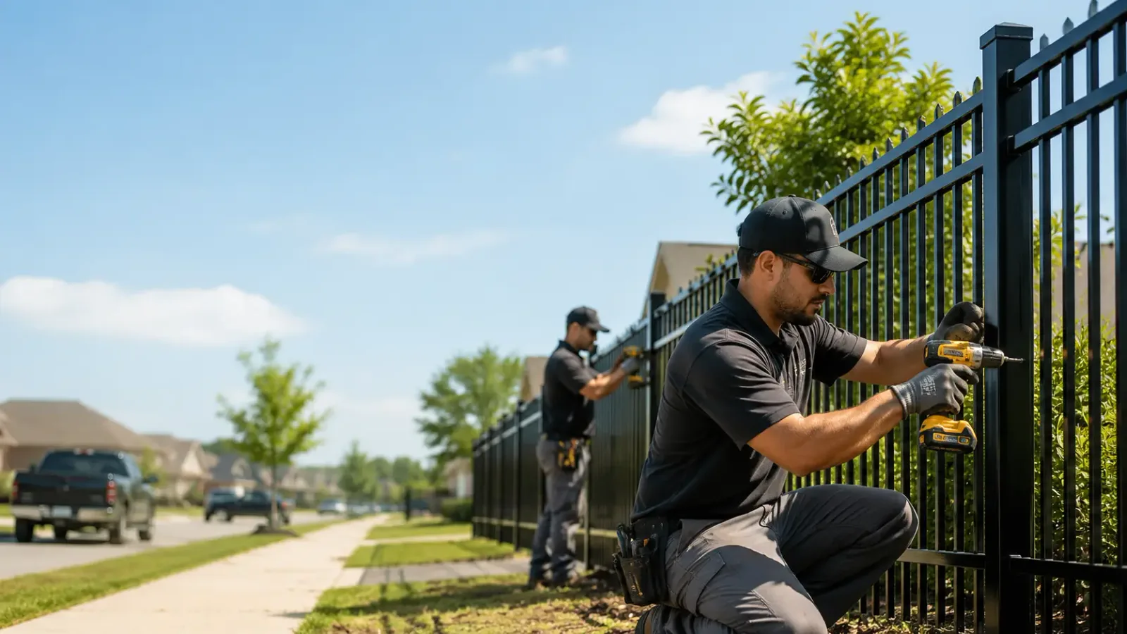 Metal Fence Installation in Albertville, AL